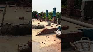 বৃষ্টির দিনে ও আমার ছাদ খামারের কাজ চলতেছে। #কালারবার্ড #chicken #farming