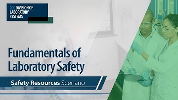 Fundamentals of Laboratory Safety: Safety Resources Scenario