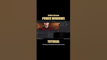 DaVinci Resolve Power Windows Tutorial [ How to Mask for Color & Lighting ] Explained