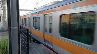 中央線快速E233系0番台八トタT27編成快速東京行発車動画