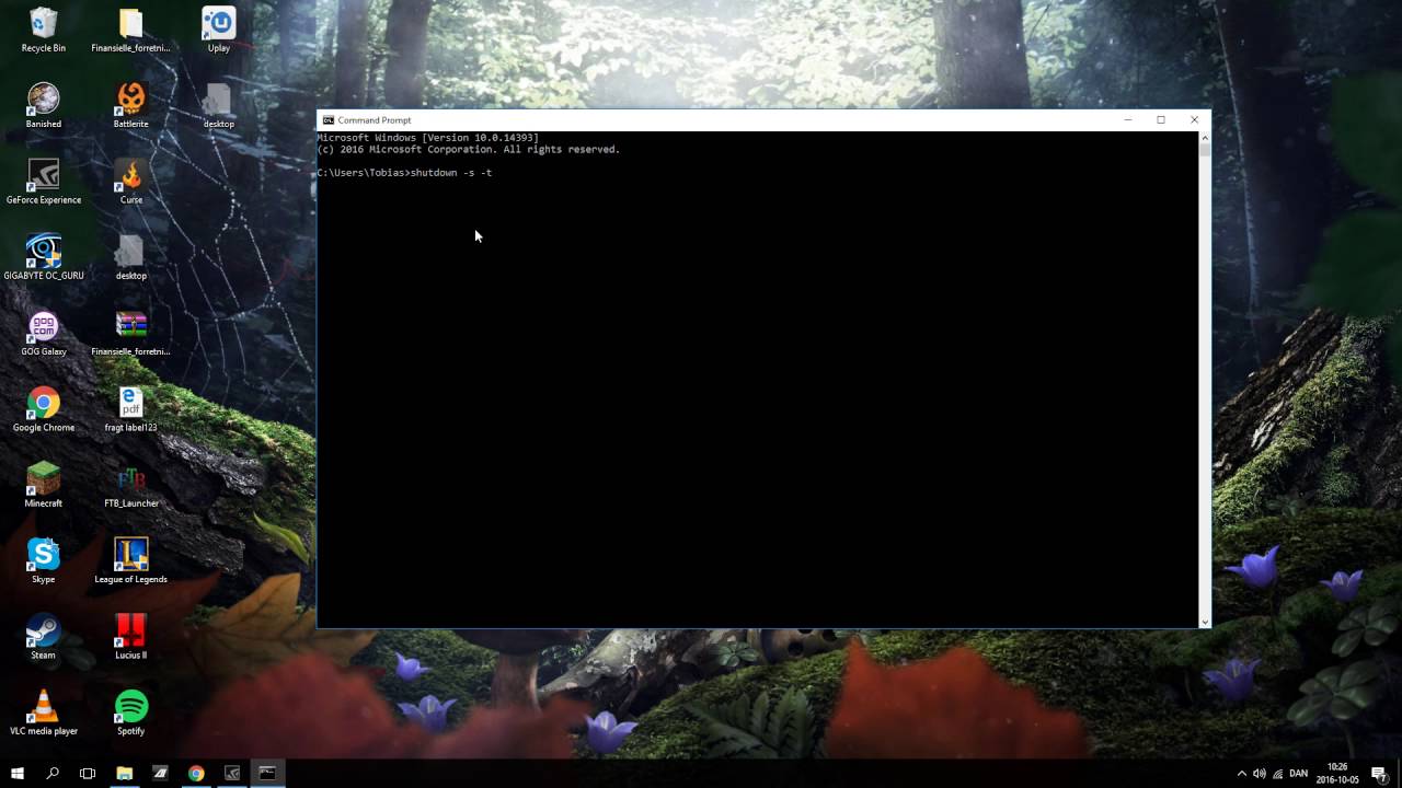 cmd timer shutdown cmd timer shutdown