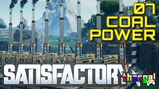 Satisfactory Lets Play - #7 Coal Power!