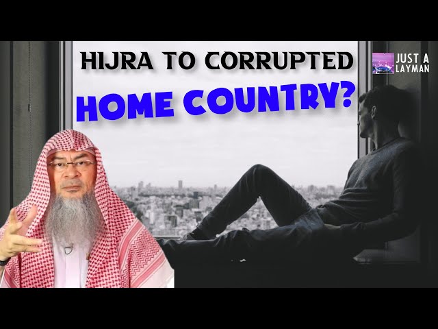 He wants to make Hijra but his home country is filled with innovators & corruption, what to do class=