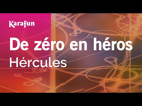 De zéro en héros - Hercule (film 1997) | Karaoke Version | KaraFun