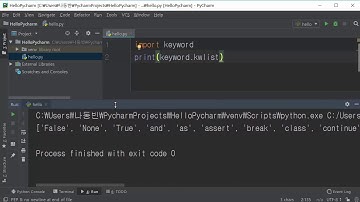 28강 - 파이썬 예약어와 주석 [ 파이썬(Python) 입문자용 초급 ]