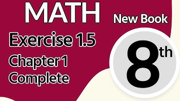 Class 8 Math Chapter 1 Exercise 1.5-8th Class Maths Chapter 1 Exercise 1.5-Class 8 Math Exercise 1.5