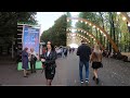 Walking in Sokolniki Park, Moscow, Russia 4K 60fps. | Парк Сокольники, Москва.