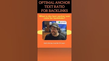 What is the Optimal Anchor Text Ratio for Backlinks?