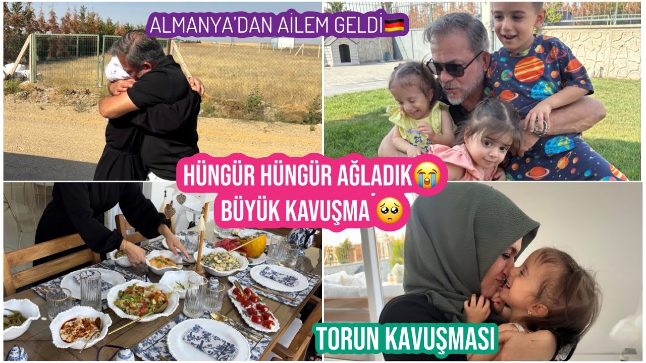 1 SENE SONRA AĞLAMALI BÜYÜK KAVUŞMA 😭, BABA KIZ HÜNGÜR HÜNGÜR AĞLADIK, SOFRA HAZIRLIKLARIM