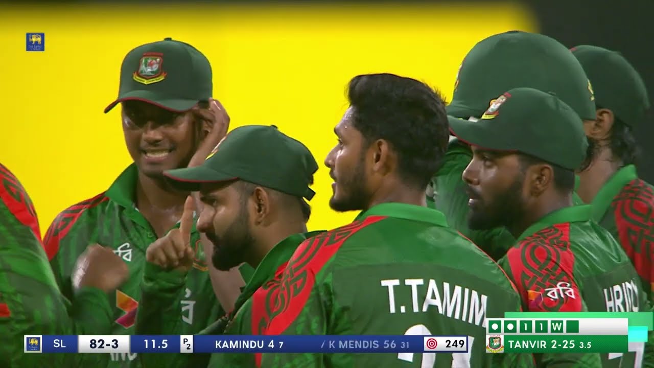 2nd ODI Highlights | Sri Lanka vs Bangladesh 2025