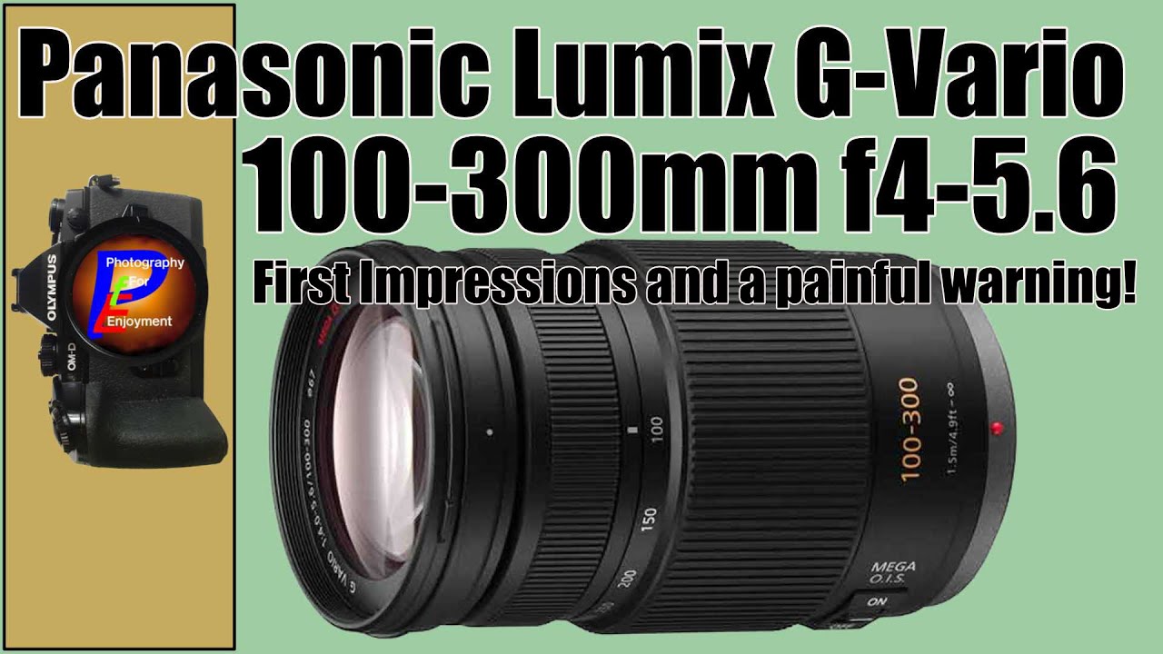 Panasonic LUMIX G Vario Lens, 100-300MM f4-5.6
