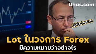 เทรด Forex ต้องรู้ เจาะลึก Lot Forex คืออะไร