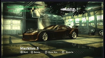 Need for Speed Most Wanted Part 11 Webster