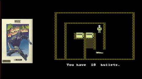 Castle Wolfenstein 1983 game WITH SPEECH & POKES Commodore 64