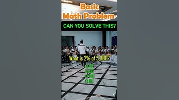 What is 2% of 5,000?a) 80 b) 90 c) 100 d) 110 #fypシ゚viralシ #MathTutor #MATH