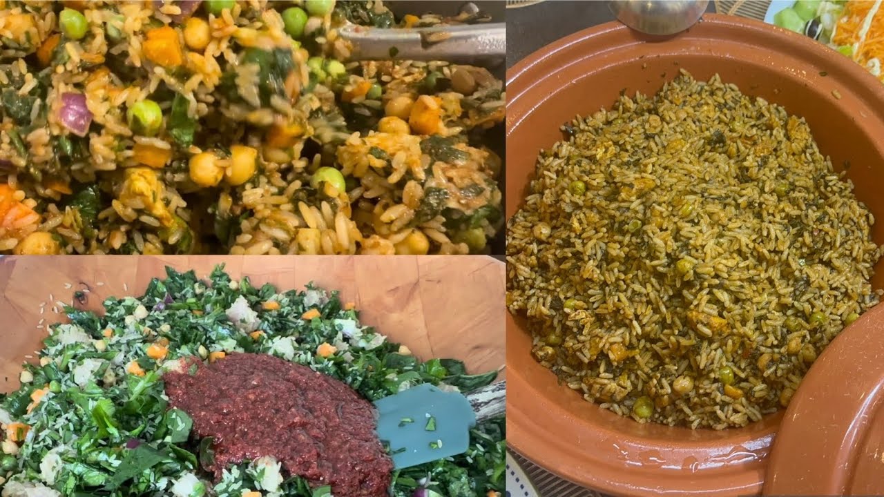 الأرز الجربي بالدجاج بنين وساهل