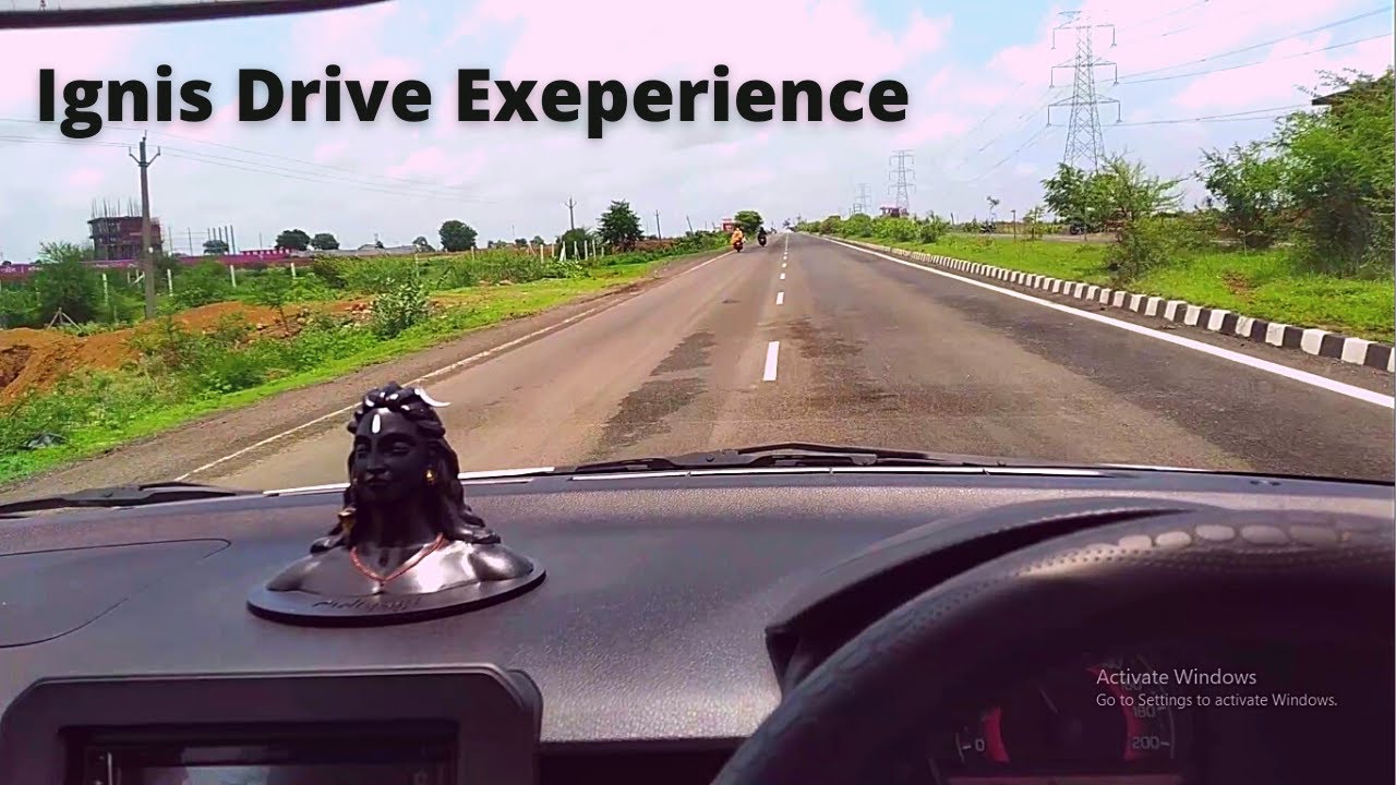 Ignis 2022 drive experience Ignis car drive on highway New ignis