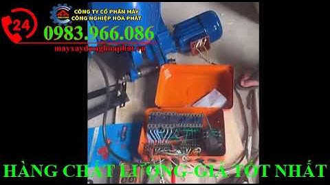 Pa lăng cáp điện 1tấn, 2tấn, 3tấn, 5tấn. Pa lăng cáp Trung Quốc, cẩu Hitachi Nhật bãi sẵn kho giá rẻ