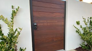 COMO HACER UNA PUERTA DE PATIO