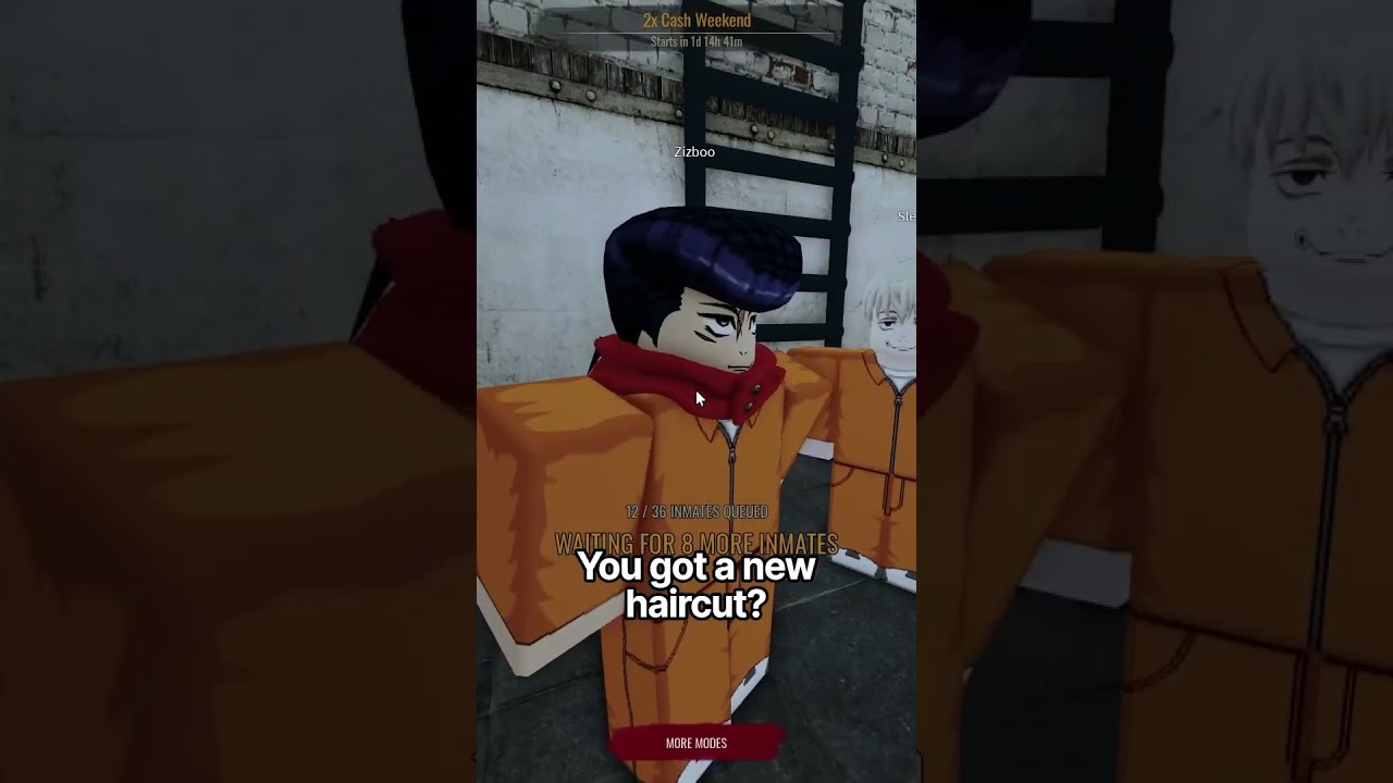 Yuji got a NEW Haircut 😭 #roblox