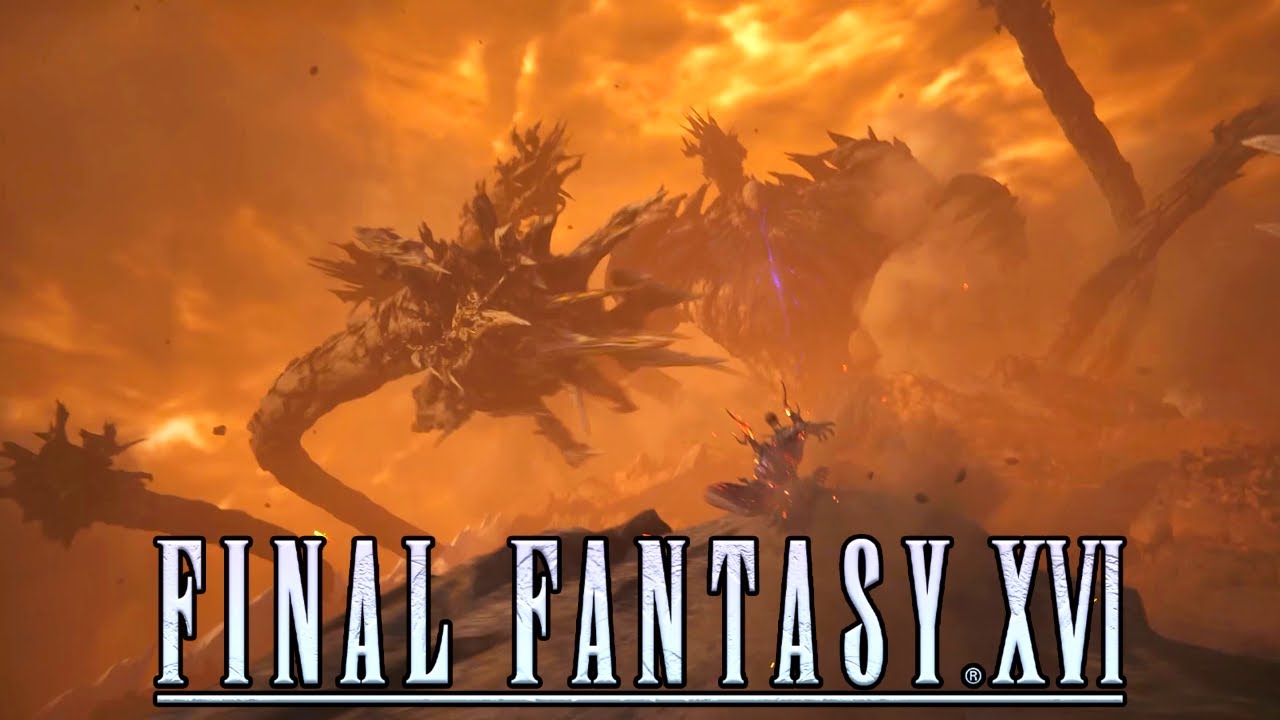 Japanese DUB Final Fantasy 16 | Titan Boss Fight Scene - YouTube