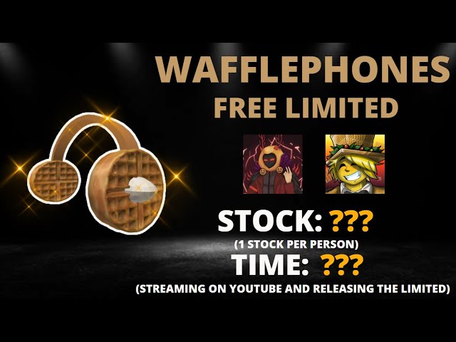 WaffleTrades on X: 🚨54,321 stock free limited!!🚨 Item: https