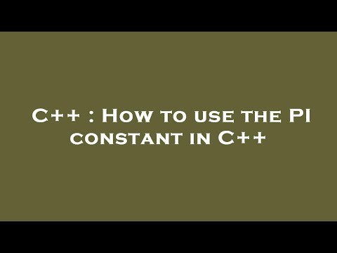 C++ : How