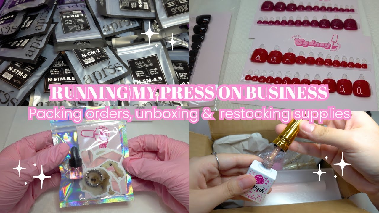 Running My Press On Business!