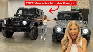 SURPRISING MY WIFE WITH 2022 MERCEDES G63 4X4 SQUARED MONSTER ….
