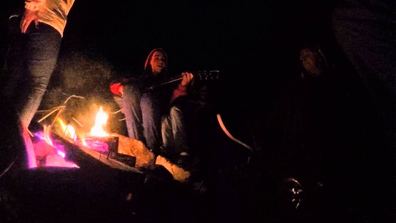 Singing around the campfire - YouTube
