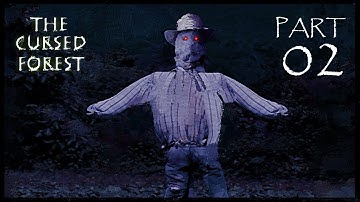 THE CURSED FOREST Walkthrough Gameplay Part 02 - Scarecrows and Swamps!