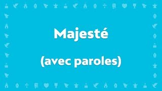 "Majesté (Me Voici)" par Jeunesse en Mission | Chant chrétien avec paroles pour le Carême et Pâques chords