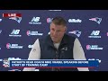 WATCH LIVE: Patriots head coach Mike Vrabel speaking before start of training camp.