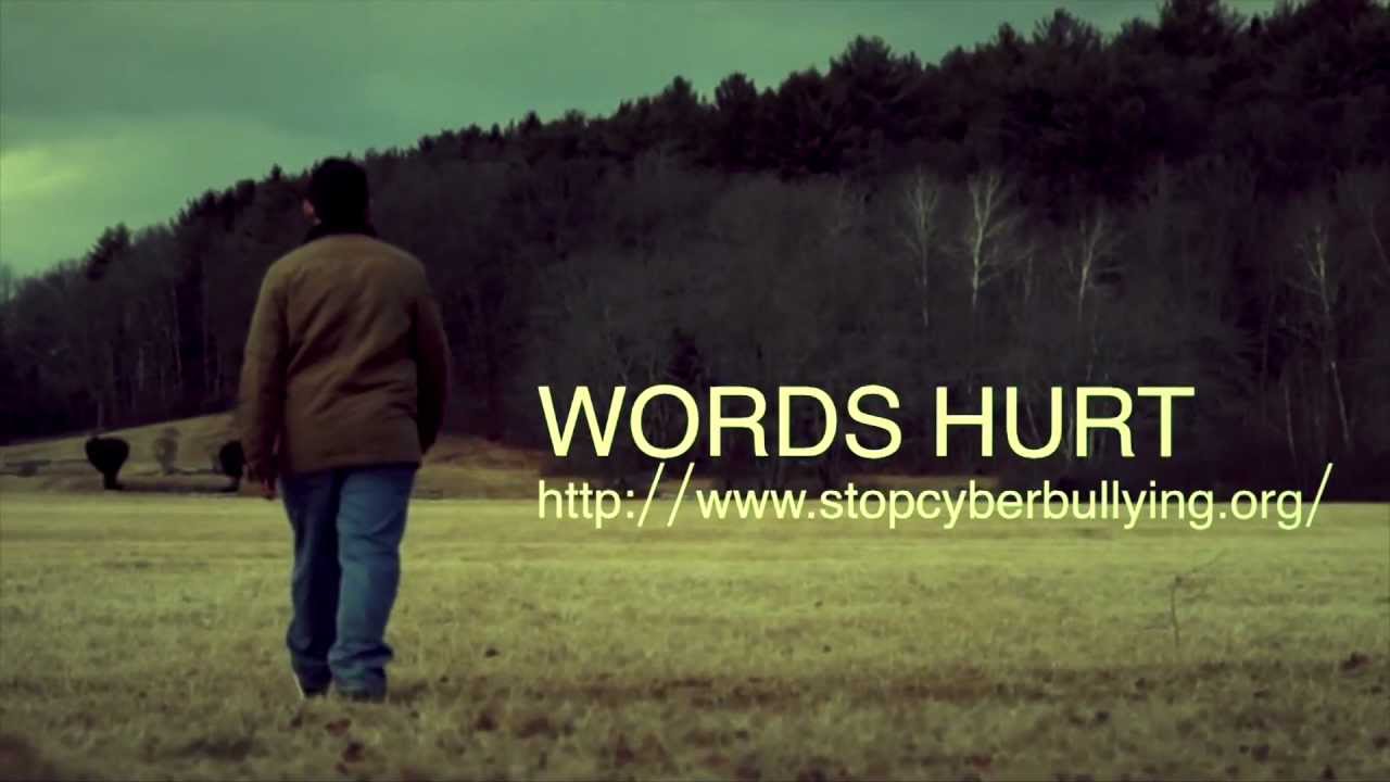 Words Hurt-Cyberbullying PSA 