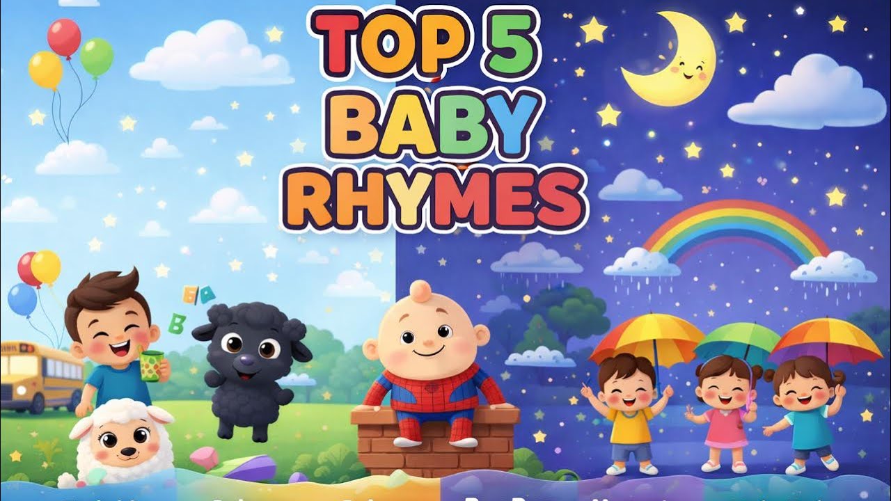 🌈🎵 Famous Nursery Rhymes Collection for Kids | Sing, Dance & Learn ...