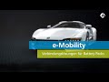 e-Mobility Verbindungslösungen für Battery Packs