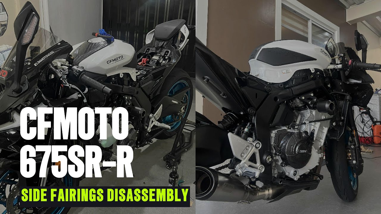 CFMOTO 675SR-R — Fairings Removal Tutorial
