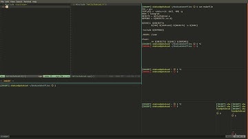 First Messy Quick Demo of My Vim and Tmux Configuration