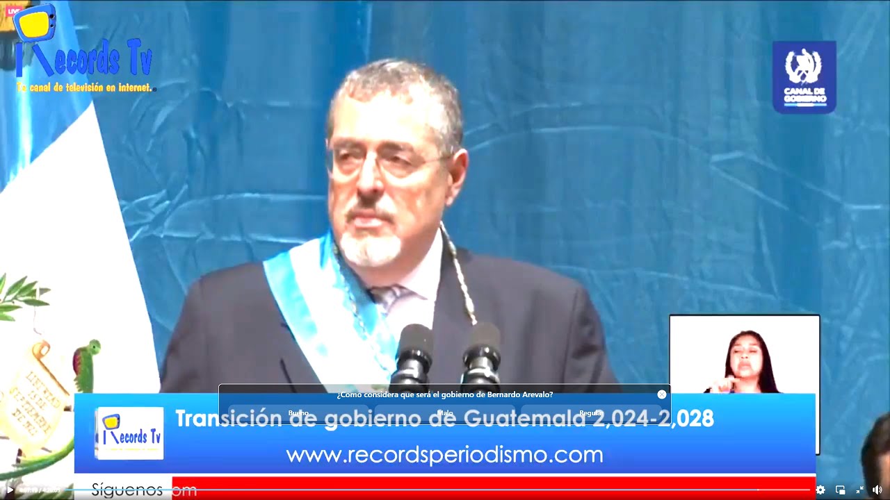 TRANSICIÓN DE GOBIERNO DE GUATEMALA 2024-2028 - YouTube