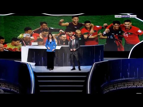 تقرير بين سبورت عن التأهل التاريخي لأسود الأطلس للربع النهائي لكأس العالم على حساب إسبانيا