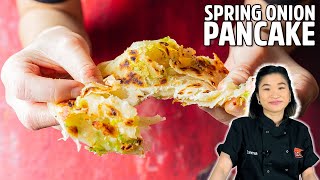 Flaky Spring Onion Pancake!