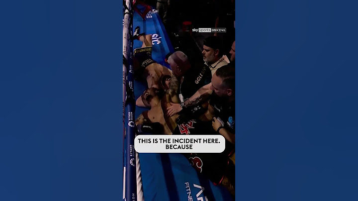 Update on Ben Whittaker 🚨