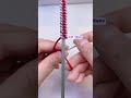 The easiest way to tie a bracelet #diy #bracelet #craft