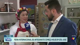 Feira Internacional de Artesanato e Decoração começa nesta sextafeira em São José