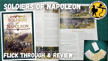 Soldiers of Napoleon Wargames Rules Flick Through & Review