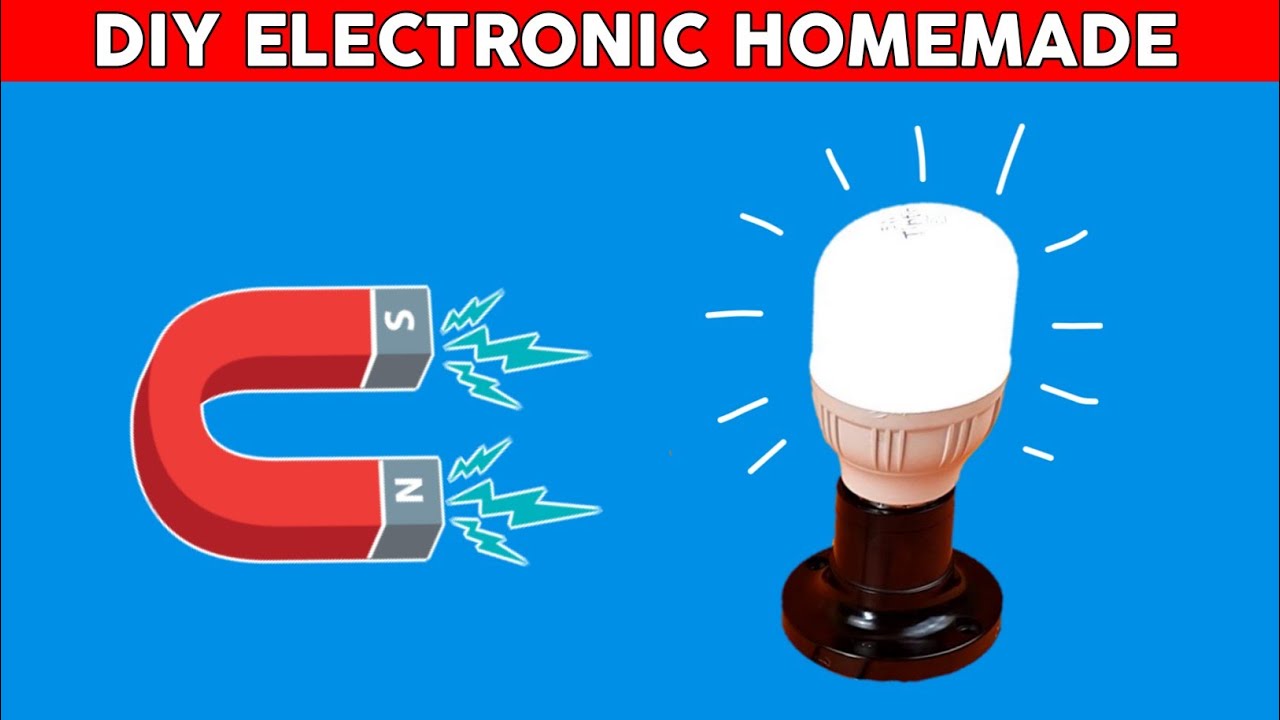 Cara membuat saklar on/off magnet - YouTube