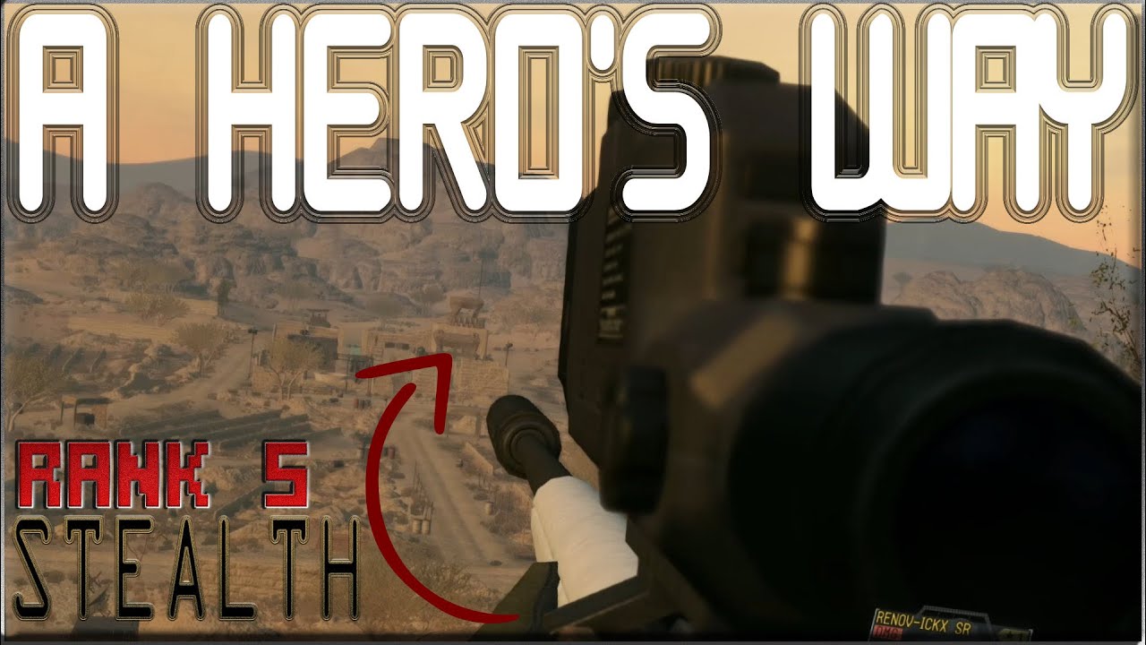 A Sniper's Way | MGS5 | Easy Way #1