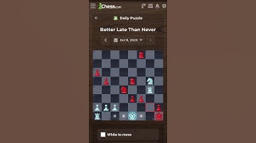 solving the daily #chess #puzzle #12 #chesscom #chesspuzzle