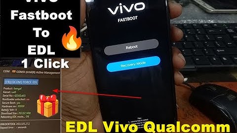 All Vivo Fastboot Reboot To edl Vivo Qualcomm With UnlockTool 1 Click ✅