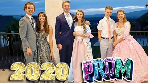 Teen Senior and Sophomore Home School Prom 2020 Sp...